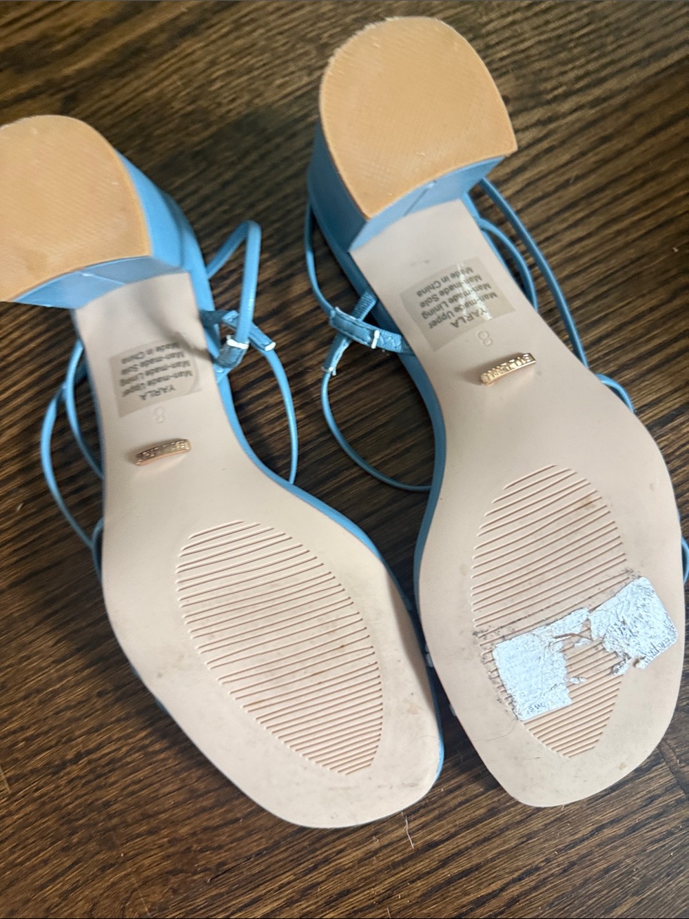 Billini Teal Lace-Up Strappy Women's Sandal - Picture 4 of 4